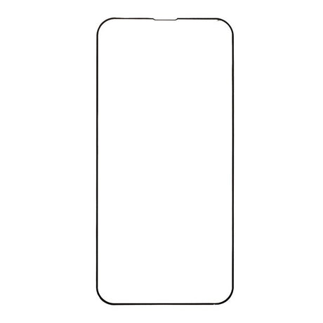 iPhone 17 Pro Max Tempered Screen Protector Glass - Transparent / Black Edge