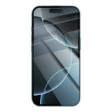iPhone 16 Pro Max RURIHAI 2-in-1 Protection Set with Flexible Plastic Case & Screen Protector Glass - Transparent