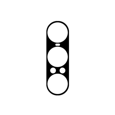 Sony Xperia 1 VII Tempered Camera Lens Protection Glass - Black