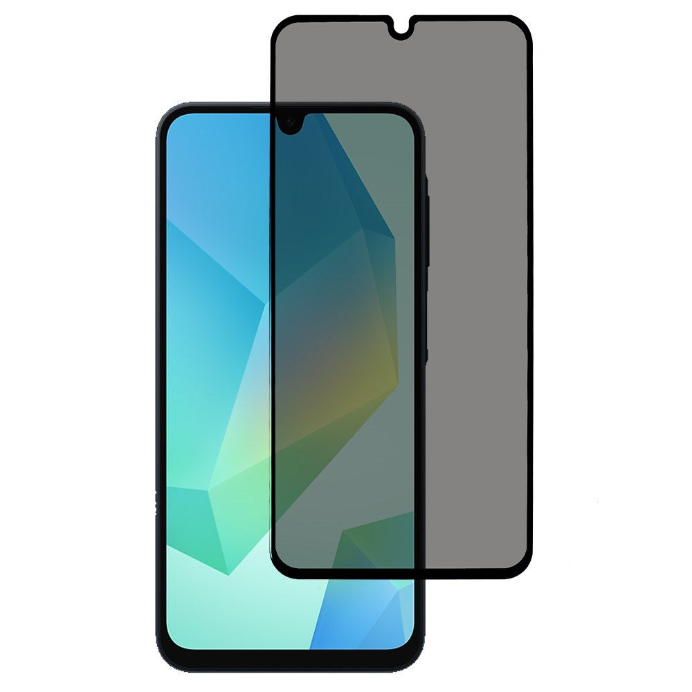 Samsung Galaxy A17 (5G) / A26 (5G) Full Fit Tempered Screen Protector Glass - Privacy Function - Transparent