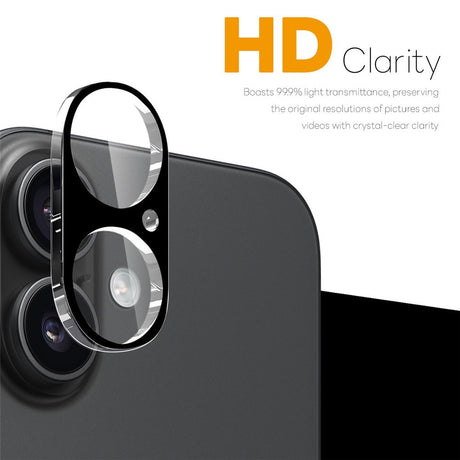 NORTHJO iPhone 17 Tempered Camera Lens Glass - Black