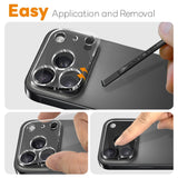 NORTHJO iPhone 17 Pro Tempered Camera Lens Glass - Transparent - 2 Pcs.