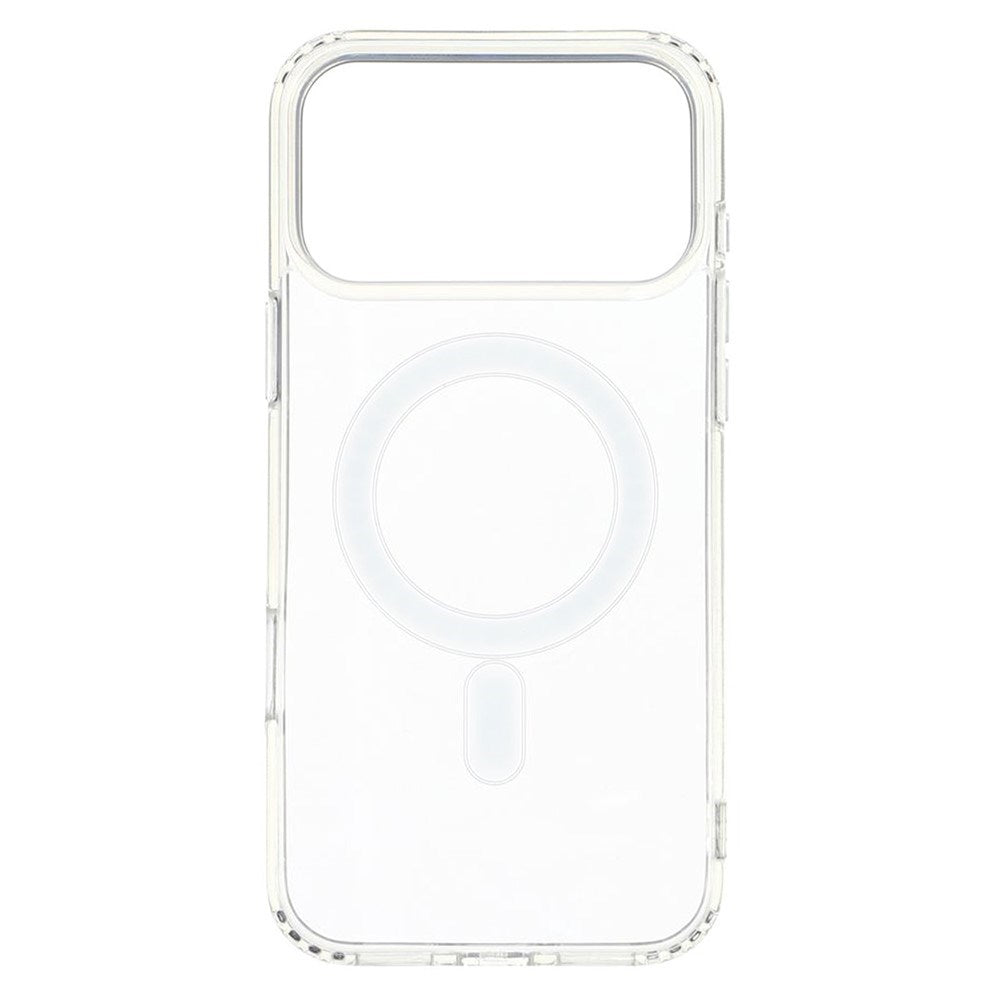 iPhone 17 Pro - 360° Protection set w. Screen Protection | MagSafe Case | Camera Lens Protection - Transparent / Black Edge