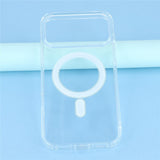 iPhone 17 Pro - 360° Protection set w. Screen Protection | MagSafe Case | Camera Lens Protection - Transparent / Black Edge