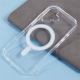 iPhone 17 - 360° Protection set w. Screen Protection | MagSafe Case | Camera Lens Protection - Transparent / Black Edge