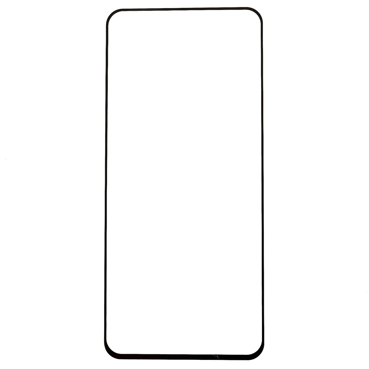 Samsung Galaxy S25 FE Tempered Glass Screen Protector - Transparent / Black Edge