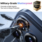 TORRAS iPhone 17 Pro LensGuard Camera Lens Protector Glass - Black