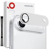 NORTHJO iPhone Air Camera Lens Protector - Matte Metal & Glass - Silver