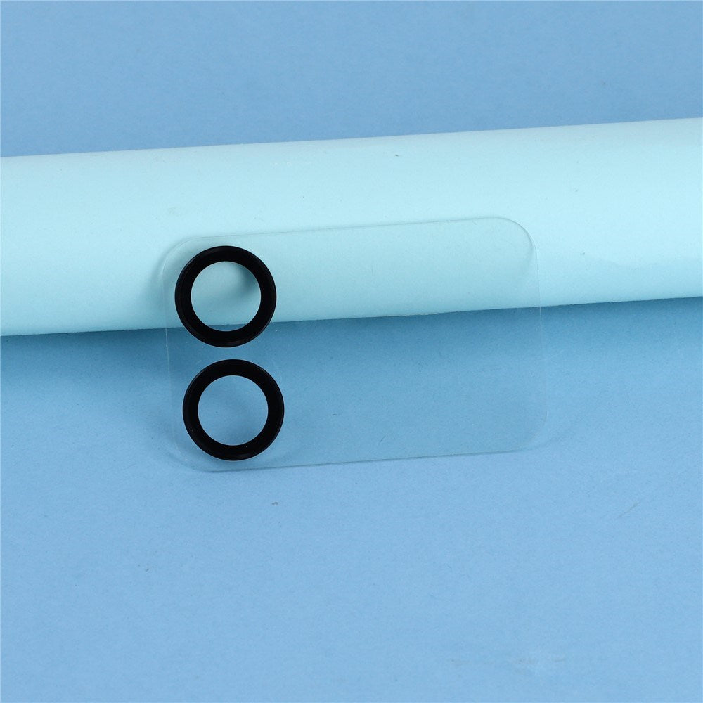Xiaomi 17 Pro Camera Lens Protective Glass - Transparent / Black