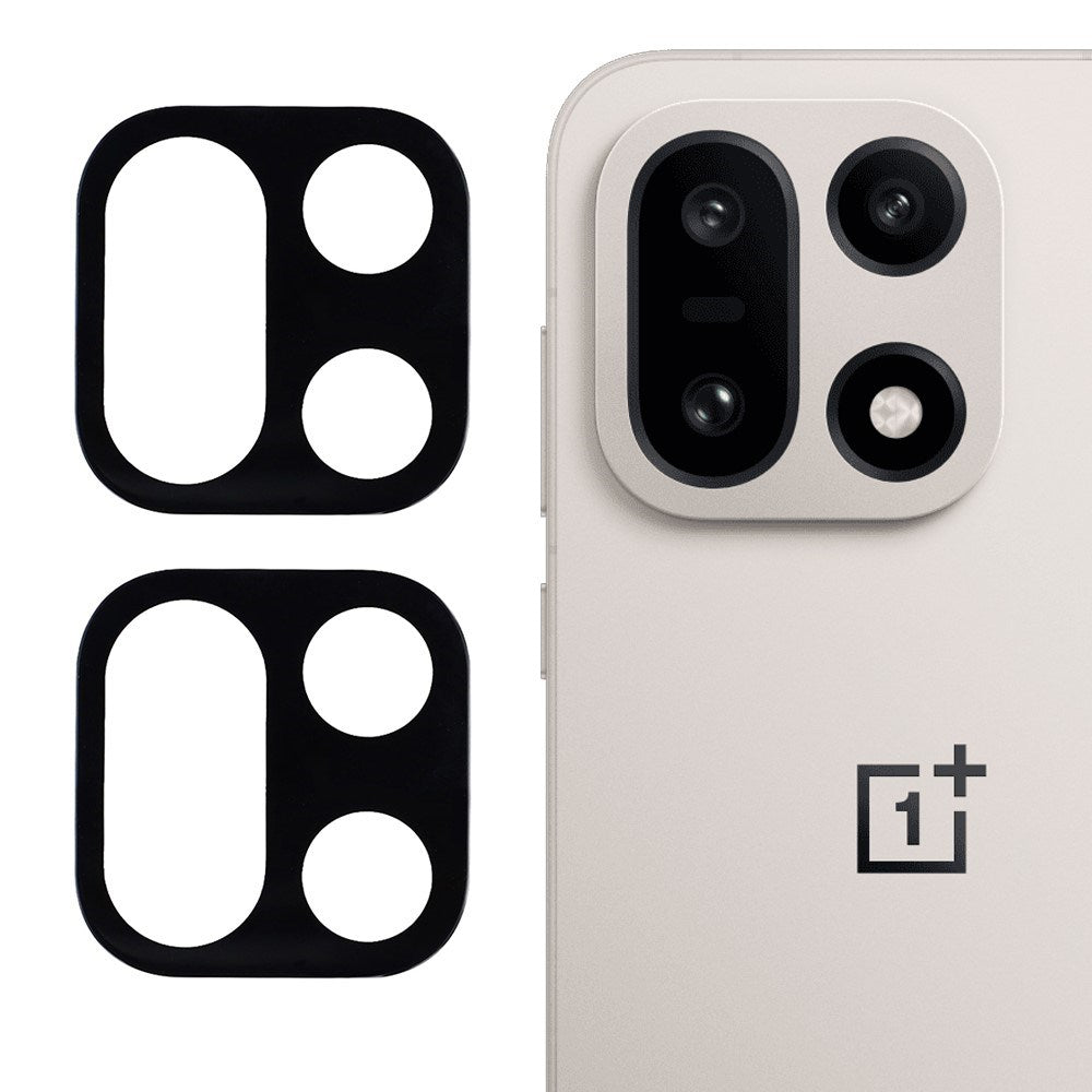OnePlus 15 Protective Glass for Camera Lens - 2 pcs. - Black