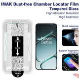 OnePlus 15R IMAK Tempered Screen Protector Glass with Installation Frame - Transparent