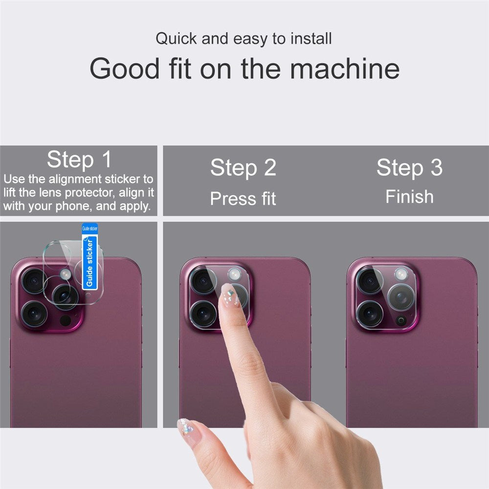 Samsung Galaxy S26+ (Plus) IMAK Tempered Camera Lens Glass - Transparent