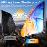 Samsung Galaxy S26 Ultra TORRAS Glassgo Tempered Screen Protector Glass with Installation Frame – Privacy Function – Transparent