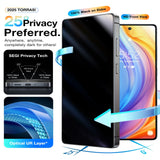 Samsung Galaxy S26 Ultra TORRAS Glassgo Tempered Screen Protector Glass with Installation Frame – Privacy Function – Transparent