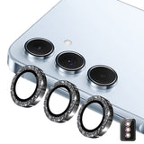 Samsung Galaxy A37 / A57 ENKAY Glitter Camera Lens Protector - Black