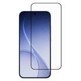 OPPO Reno15 (5G) Tempered Glass Screen Protector - Transparent / Black Edge