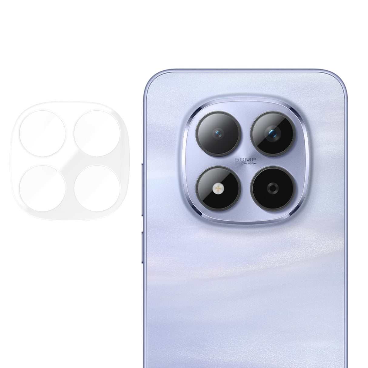 Xiaomi Redmi Note 15 Pro (5G) Tempered Camera Lens Protector Glass – Transparent