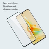 OPPO Reno15 F (5G) / Reno14 F (5G) / Reno13 (5G) Amorus Tempered Glass Screen Protector – Transparent / Black