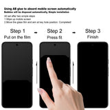 Realme 16 IMAK Tempered Glass Screen Protector - Transparent / Black Edge
