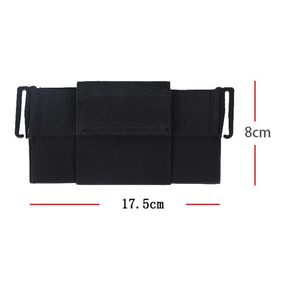 Elastic Pocket for Phone - Belt Bag - Max. Mobile: 175 x 80mm - Black