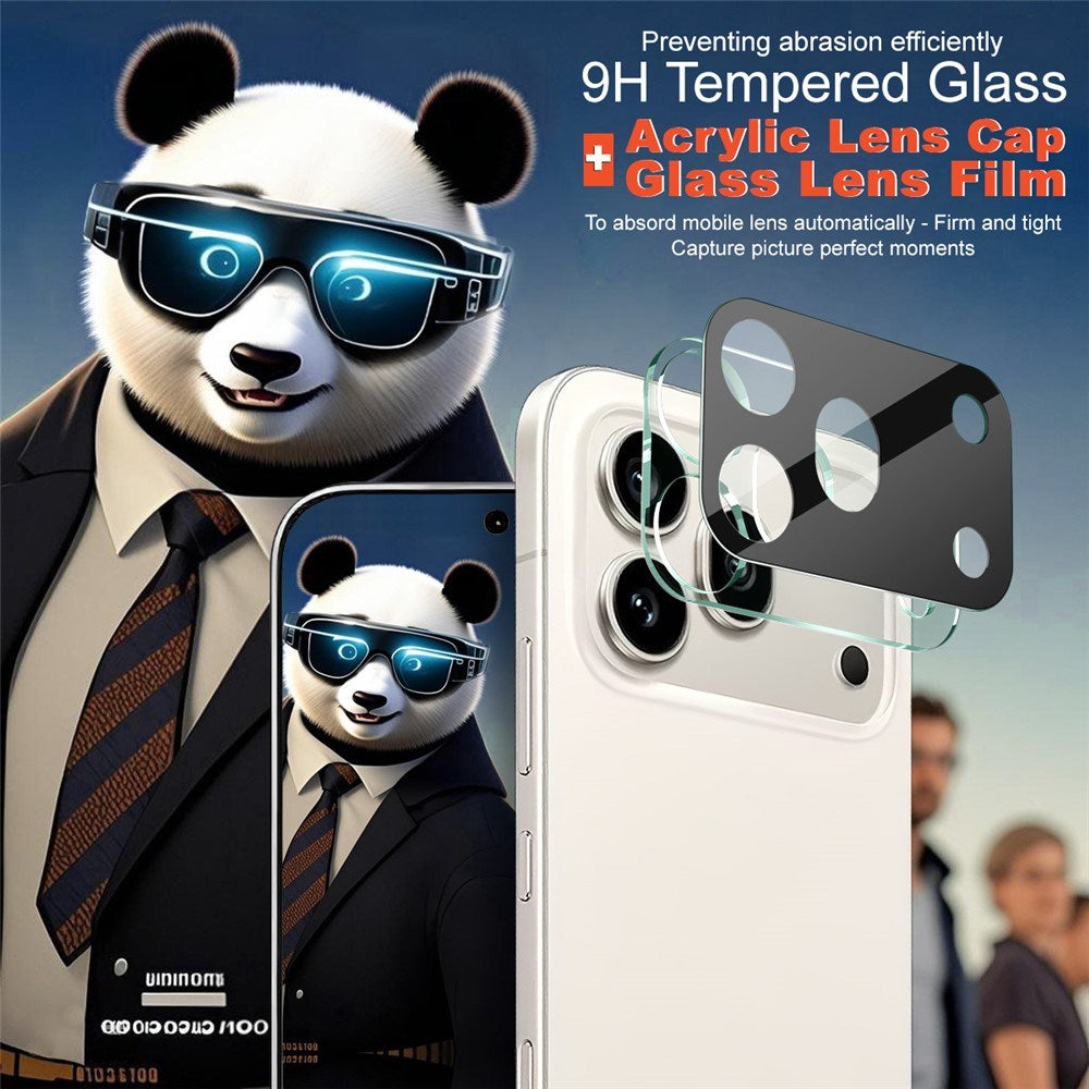 Honor 600 Pro IMAK Camera Lens Protective Glass - Black