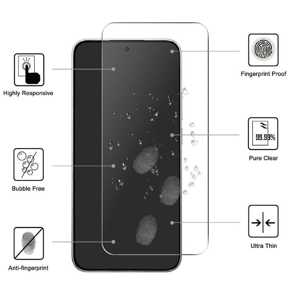 Xiaomi 17T Pro Tempered Glass Screen Protector - Transparent