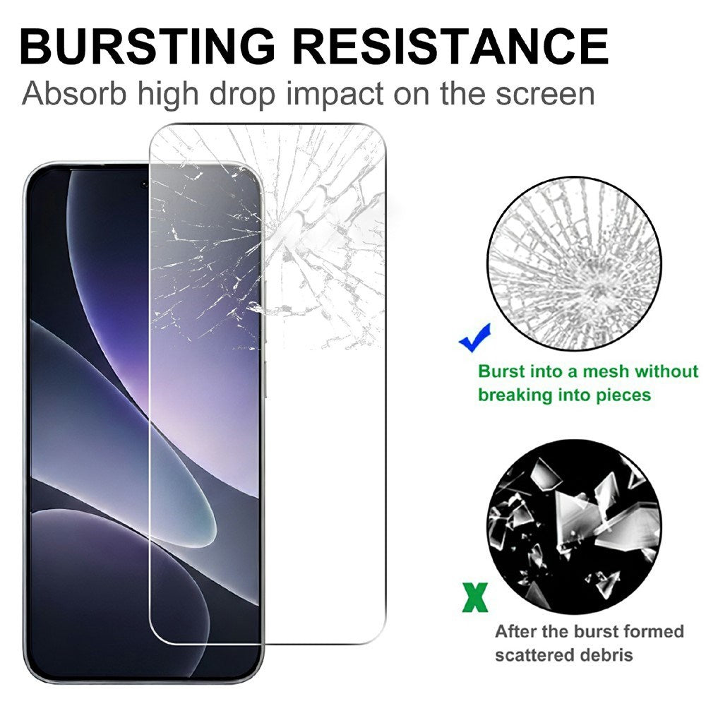 Xiaomi 17T Pro Tempered Glass Screen Protector - Transparent