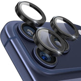 iPhone 18 Pro Max Camera Lens Protection - Metal & Glass - Black