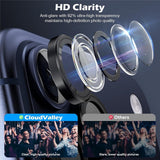 iPhone 18 Pro Max Camera Lens Protection - Metal & Glass - Black