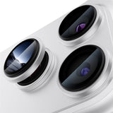 iPhone 18 Pro Max Camera Lens Protection - Metal & Glass - Silver