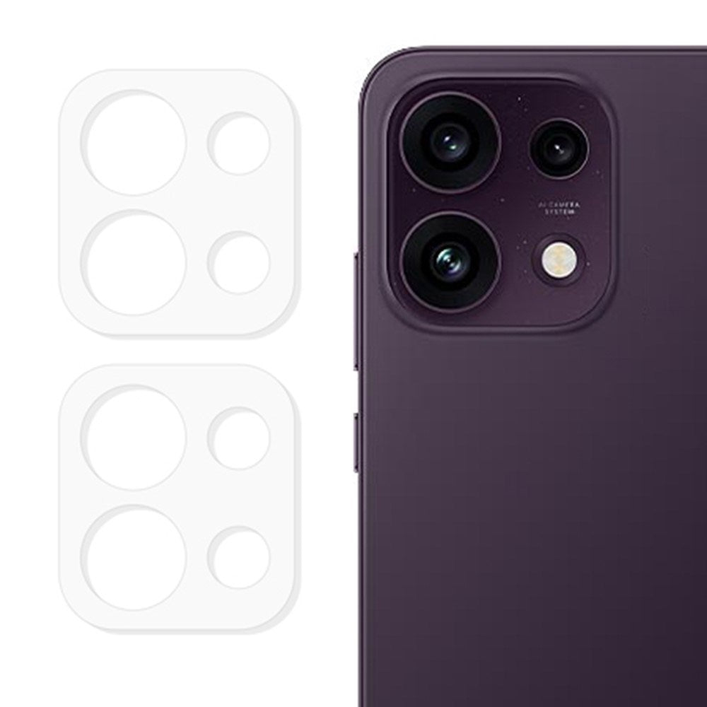 OPPO Reno16 F (5G) Protective Glass for Camera Lense - 2 pcs. - Transparent