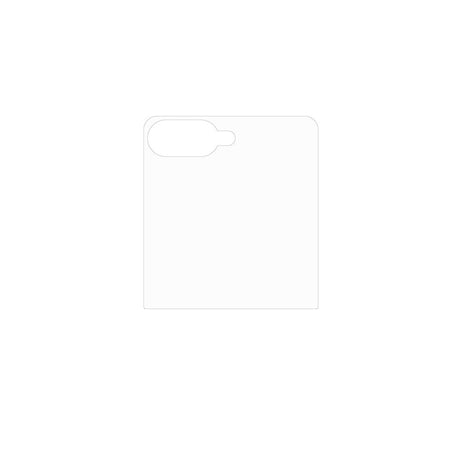 Samsung Galaxy Z Flip8 Back Screen Protector Film - Transparent