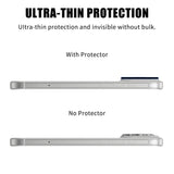 iPhone 18 Pro Max Tempered Camera Lens Protection Glass - Black