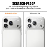 iPhone 18 Pro Max Tempered Camera Lens Protection Glass - Transparent