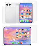 iPhone Fold Screen Protector Set - 3 Pcs. Film - Transparent