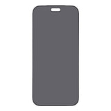 iPhone 18 Pro Privacy Skærmbeskyttelse - Tempered Glass Screen Protector with Silk Printing - Transparent