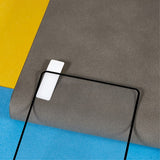 Google Pixel 7A Full Fit Tempered Screen Protector Glass - Transparent / Black