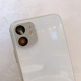 iPhone 12 / 12 Mini / 11 Protective Glass for Camera Lens - Blue Glitter