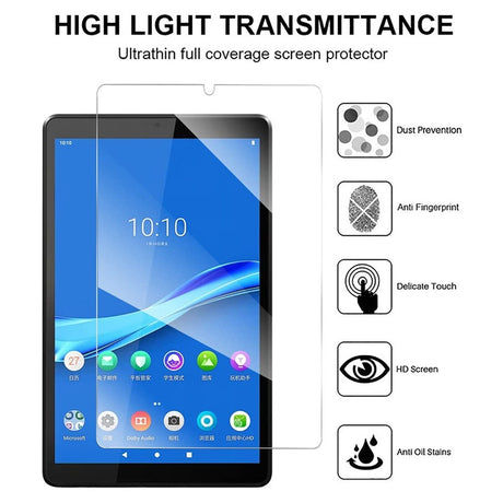 Lenovo Tab M8 (4th Gen.) 9H Tempered Glass Screen Protector - Transparent