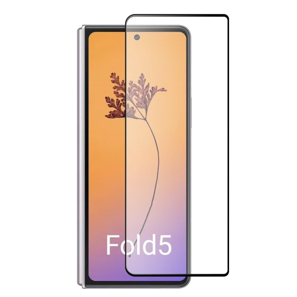 Samsung Galaxy Z Fold5 (5G) RURIHAI Protective Glass - Full-Fit - Screen Protector - Black