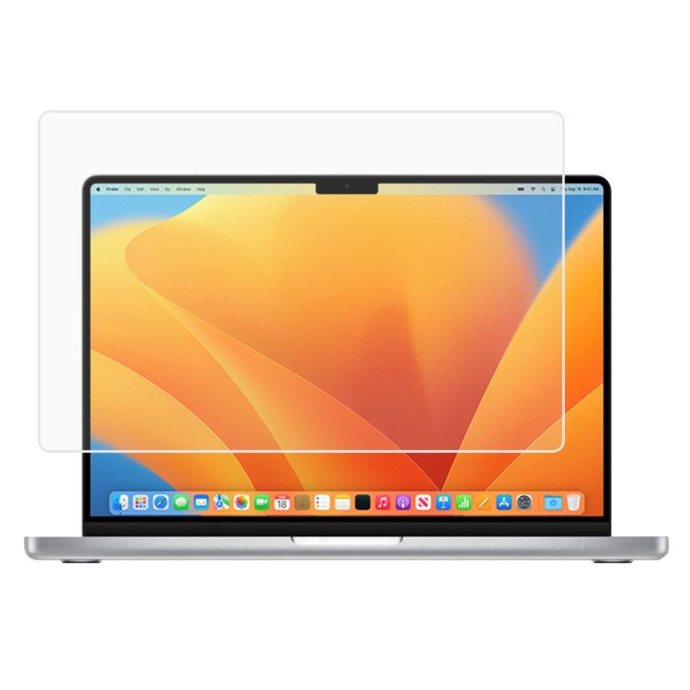 MacBook Pro 16 M1/M2/M3/M4 (2021-2023) Tempered Glass - Screen Protector - Transparent