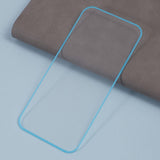 iPhone 15 Plus Glass Screen Protector - Luminous Turquoise Edge