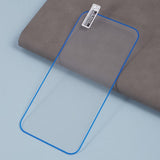 iPhone 15 Pro Max Glass Screen Protector - Luminous Blue Edge