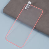 iPhone 14 Pro Glass Screen Protector - Luminous Pink Edge