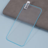 iPhone 15 Glass Screen Protector - Luminous Turquoise Edge