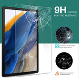 Samsung Galaxy Tab A9 Tempered Glass Rounded Edge - Screen Protector - Transparent