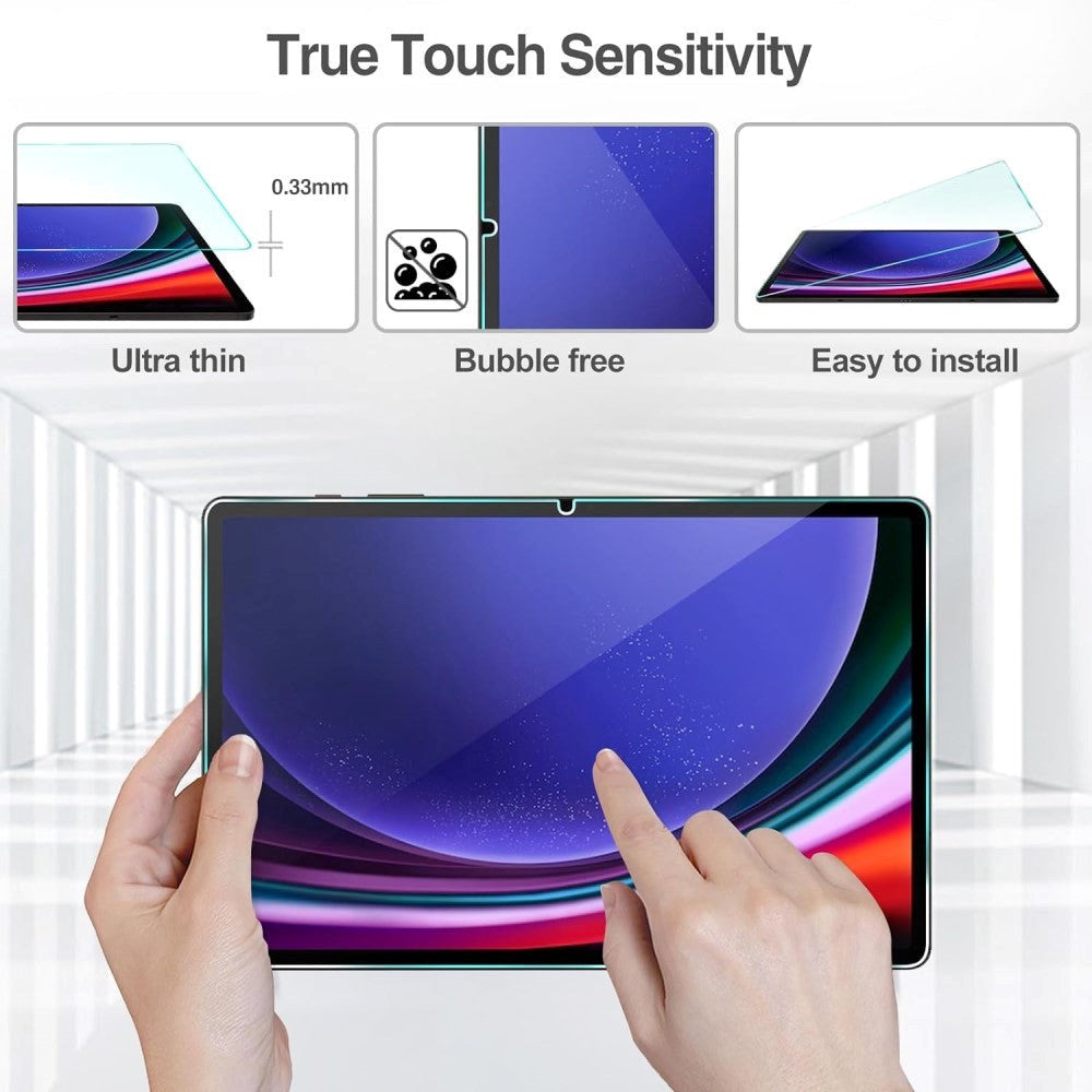 Samsung Galaxy Tab S9 FE+ (Plus) Screen Protector - Glass - Transparent