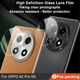 Oppo A2 Pro (5G) IMAK Protective Glass for Camera Lens - 2 pcs. - Transparent