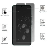 Samsung Galaxy S24 Glass Screen Protection with Privacy - Full Fit