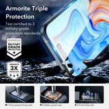 iPhone 15 ESR Armorite Screen Protector w. Mounting Frame - Black Edge